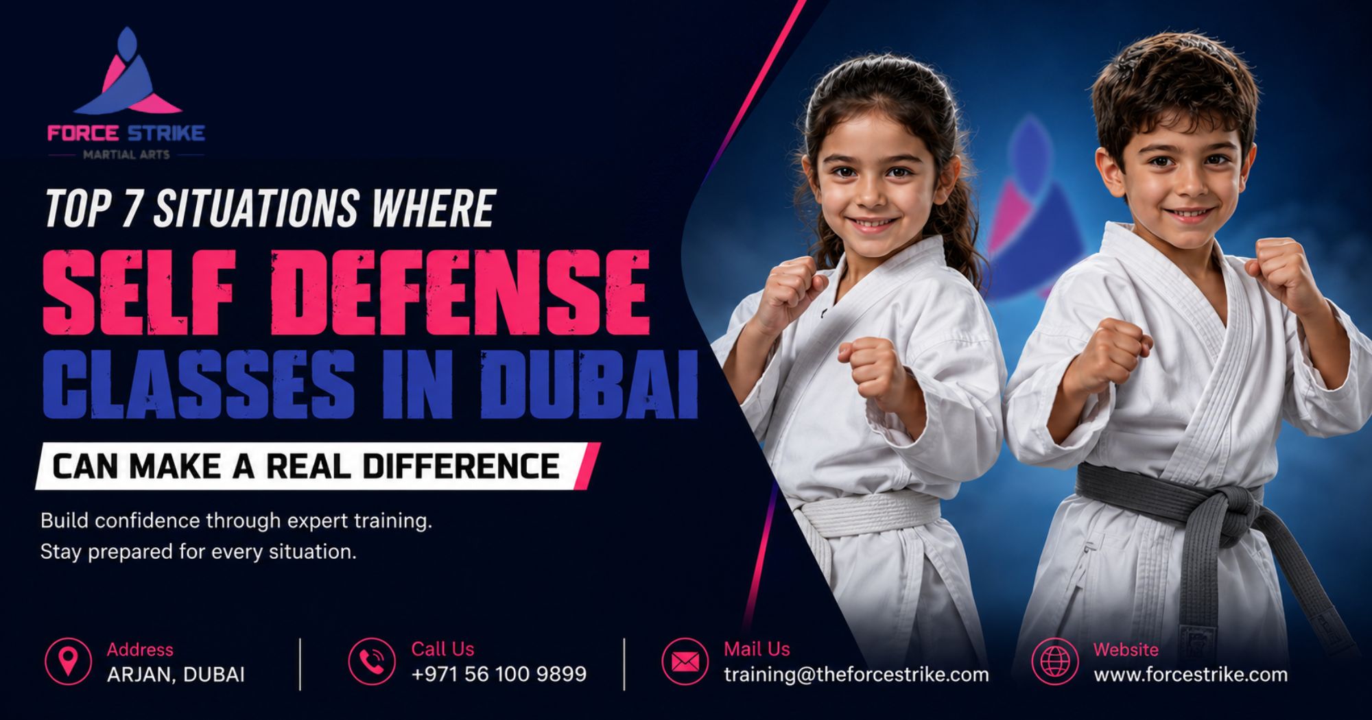 Top 7 Situations Where Self Defense Classes in Dubai Can Make a Real Difference